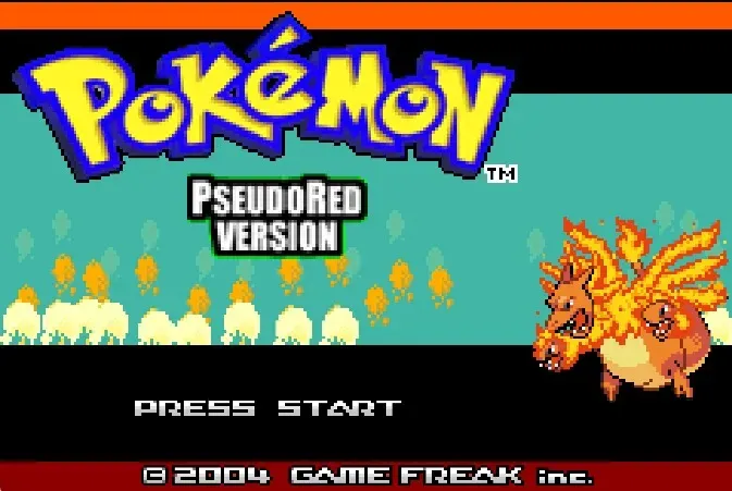 Pokémon Pseudo Red background